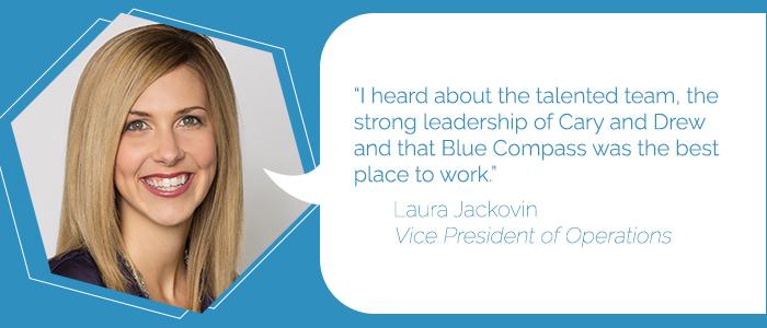 Laura Jackovin, Vice President of Operations